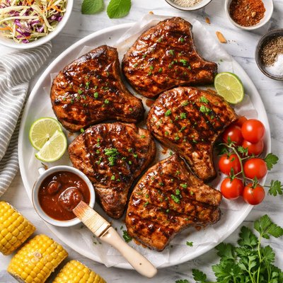Image of Easiest Bbq Pork Chops in the World