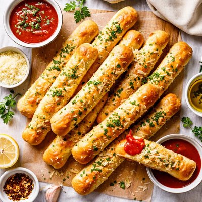 Image of Easiest Breadsticks Ever