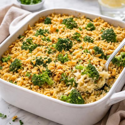 Image of Easiest Broccoli Rice Casserole