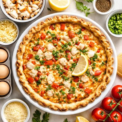 Image of Easiest Crab Quiche