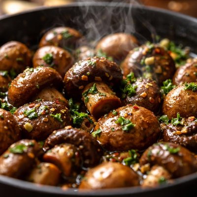 Image of Easiest Potluck Mushrooms