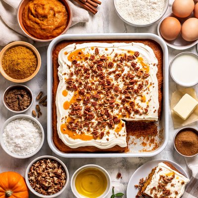 Image of Easiest Pumpkin Spice Cake