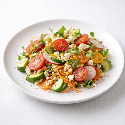 Image of Easiest Veggie Salad