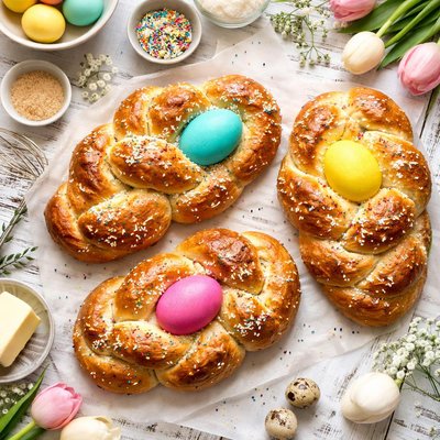 Image of Easter Egg Bread