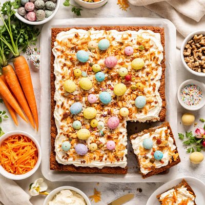 Image of Easter Egg Hunt Carrot Cake