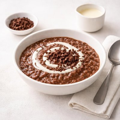 Image of Easy 5 Minute Nutella Champorado Filipino Style