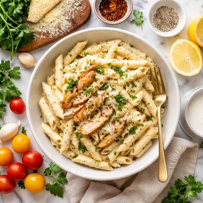 Image of Easy Alfredo Penne