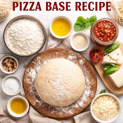 Image of Easy and Awesome Pizza Base Recipe