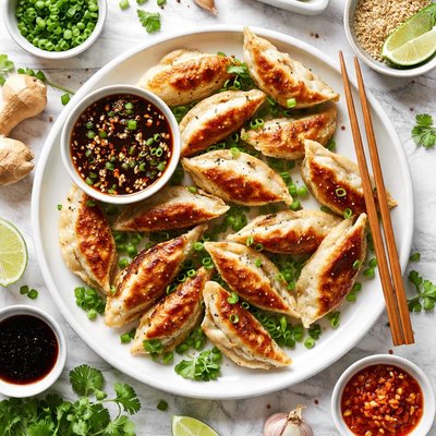 Image of Easy and Delicious Pot Stickers