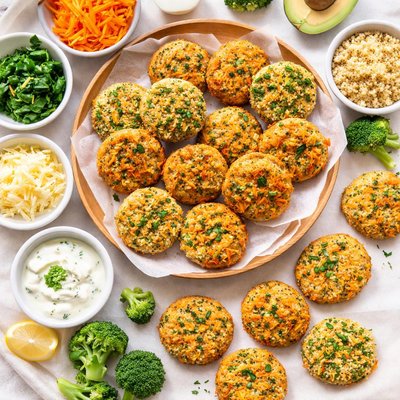 Image of Easy and Healthy Baby Finger Food Patties