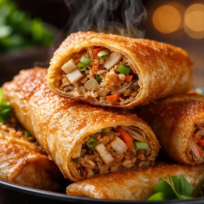 Image of Easy and Healthy Egg Rolls