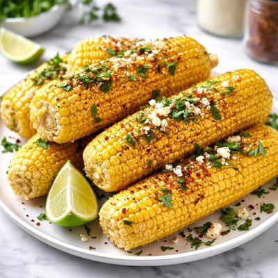 Image of Easy and Healthy Low Cal Corn on the Cob