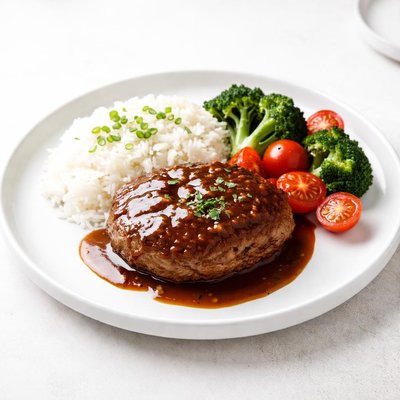Image of Easy and Quick Hamburger and Rice Dinner