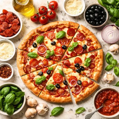 Image of Easy and Quick Homemade Pizza