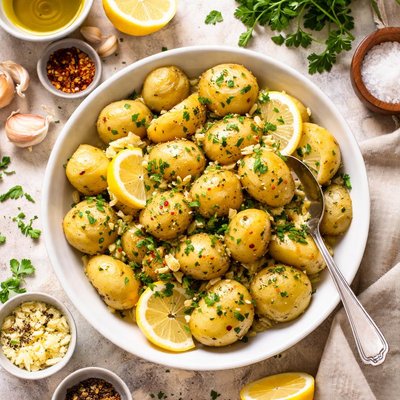 Image of Easy and Savory Boiled Potatoes