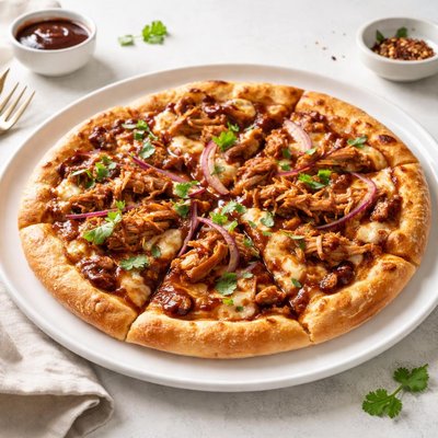 Image of Easy and Tasty Barbecue Chicken Pizza