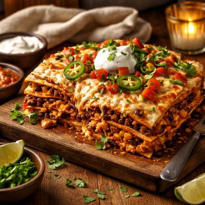 Image of Easy and Tasty Tortilla Bake