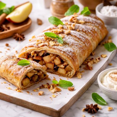 Image of Easy As Autumn Apple Strudel