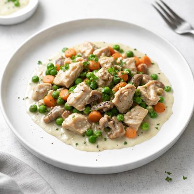 Image of Easy As Can Be Creamed Turkey Veggies