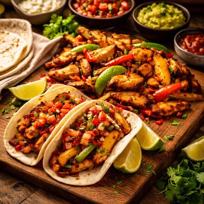 Image of Easy As Heck Chicken Fajitas