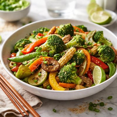 Image of Easy Asian Veggie Stir Fry