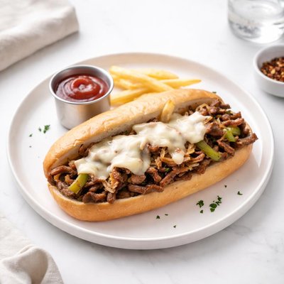 Image of Easy Authentic Philly Cheese Steak