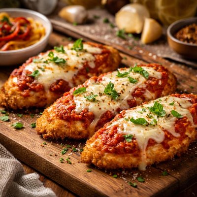 Image of Easy Authentic Tasting Chicken Parmesan Parmigiana