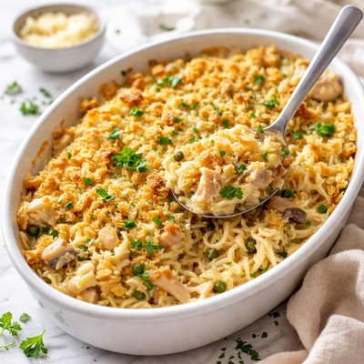 Image of Easy Awesome Tuna Casserole