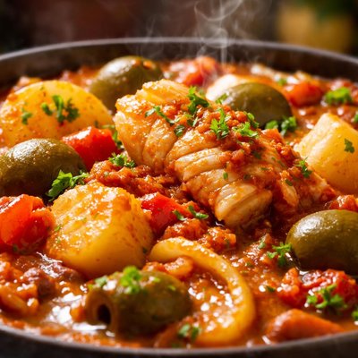 Image of Easy Bacalao Puerto Rican Fish Stew