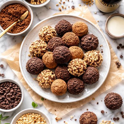 Image of Easy Baileys Truffles