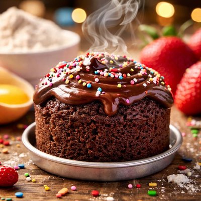 Image of Easy Bake Oven Cake Using Commercial Cake Mixes