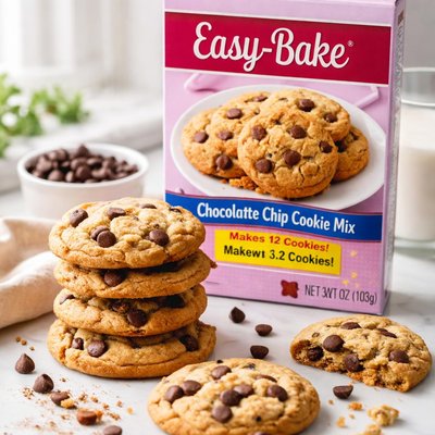 Image of Easy Bake Oven Chocolate Chip Cookie Mix