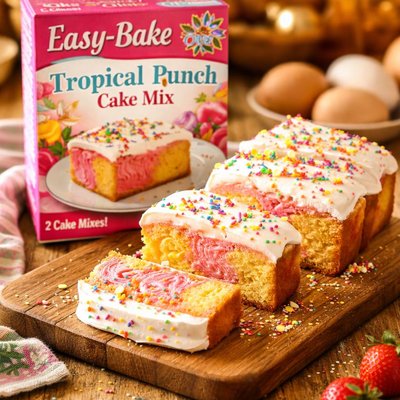 Image of Easy Bake Oven Tropical Punch Cake Mix