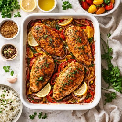 Image of Easy Baked Cajun Chicken