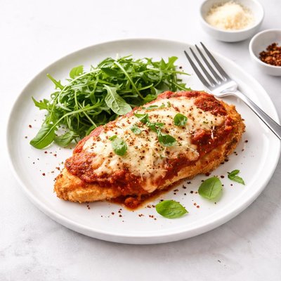 Image of Easy Baked Chicken Parmigiana