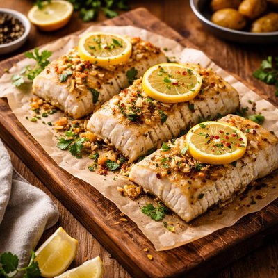 Image of Easy Baked Halibut