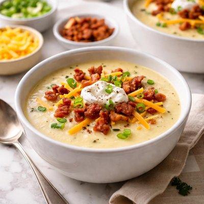 Image of Easy Baked Potato Soup