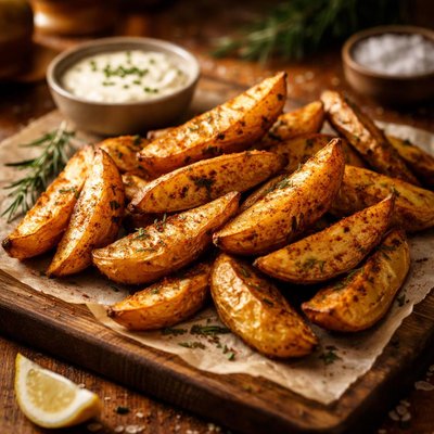 Image of Easy Baked Potato Wedges
