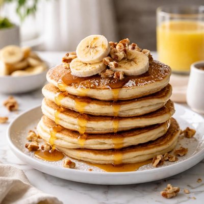 Image of Easy Banana Pancakes