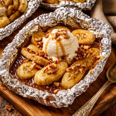 Image of Easy Bananas Foster Packets