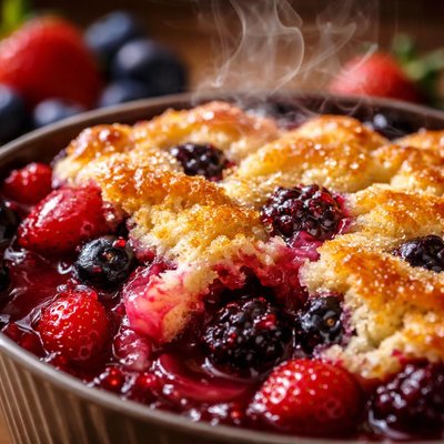Image of Easy Batter Fruit Cobbler