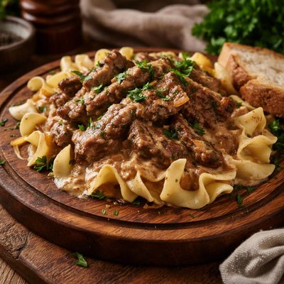 Image of Easy Beef in Sour Cream Sauce