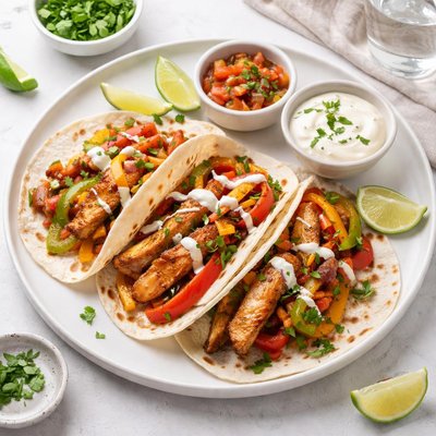 Image of Easy Beef or Chicken Fajitas