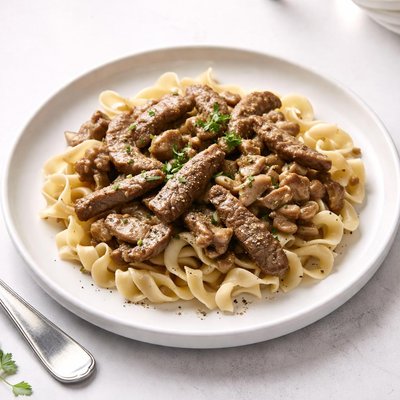 Image of Easy Beef Stroganoff