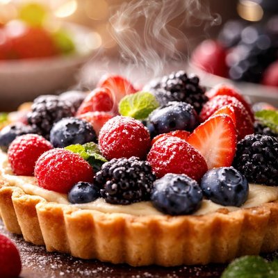 Image of Easy Berry Fruit Tart