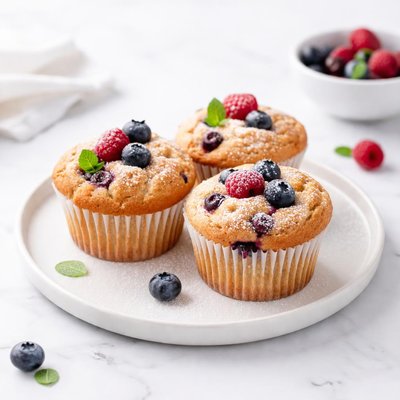 Image of Easy Berry Muffins