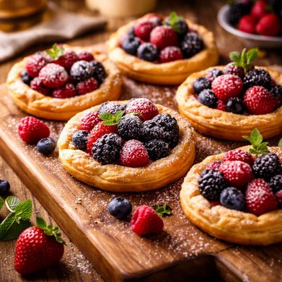 Image of Easy Berry Tarts