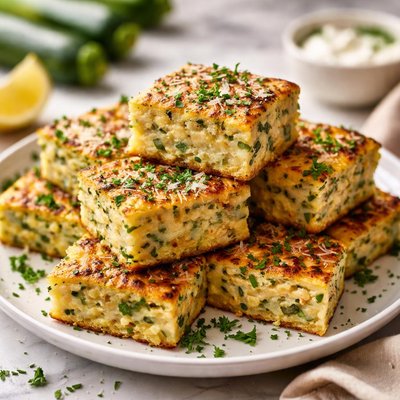 Image of Easy Bisquick Zucchini Squares