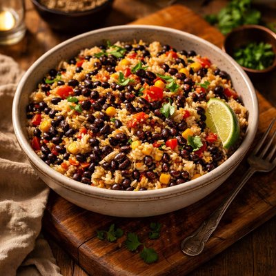 Image of Easy Black Beans and Rice