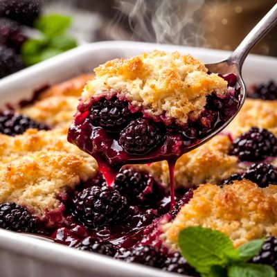 Image of Easy Blackberry Cobbler